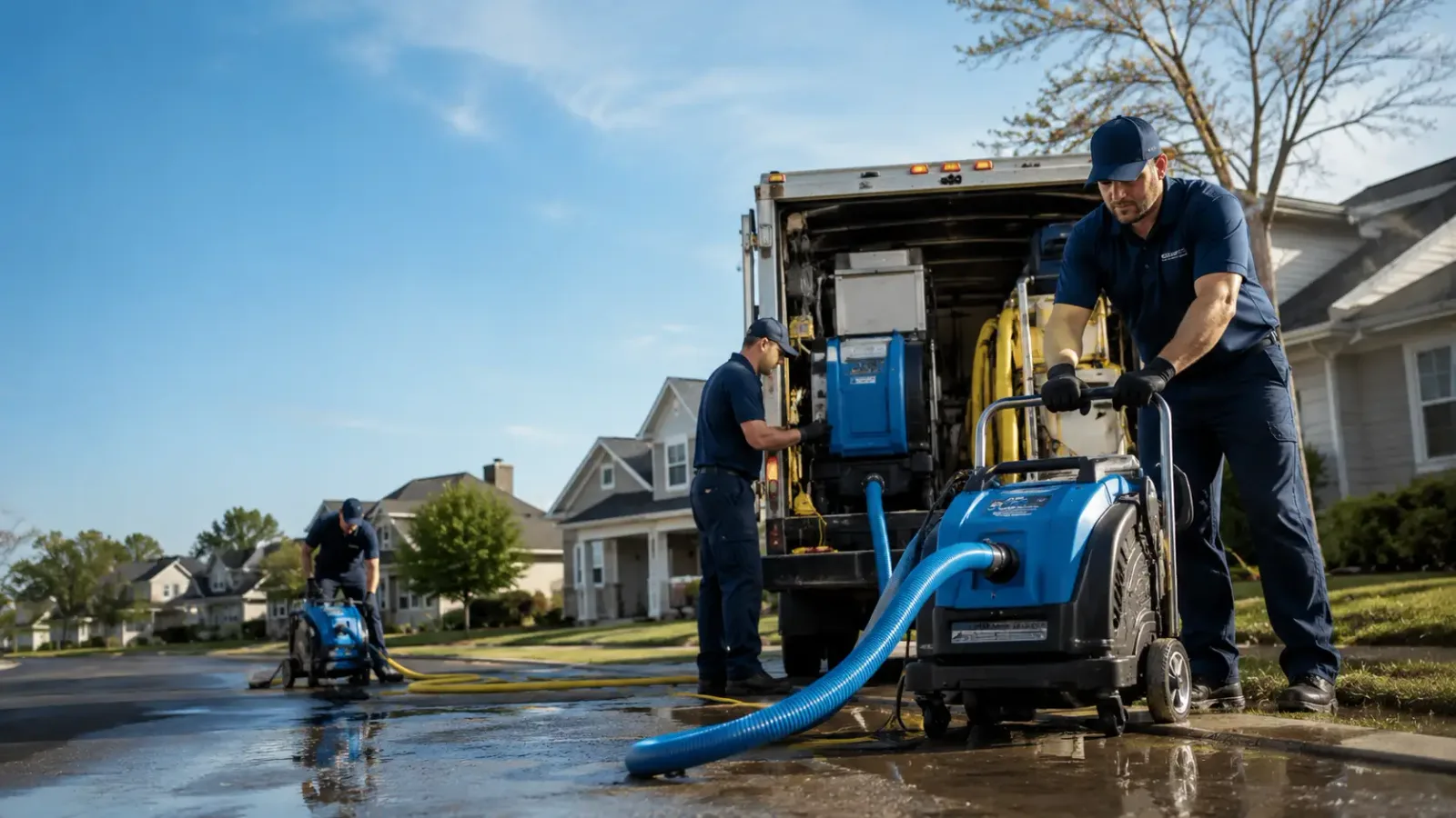Flood Damage Cleanup in New Galilee, PA